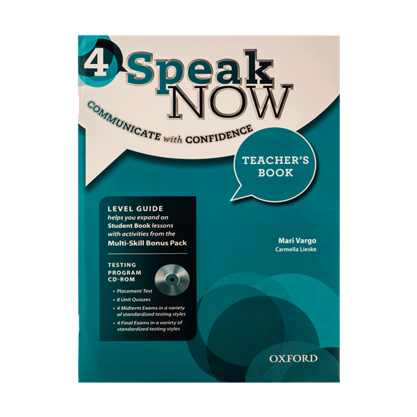 کتاب Speak Now 4 Teachers book